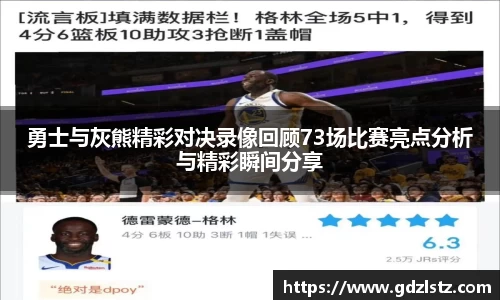 勇士与灰熊精彩对决录像回顾73场比赛亮点分析与精彩瞬间分享